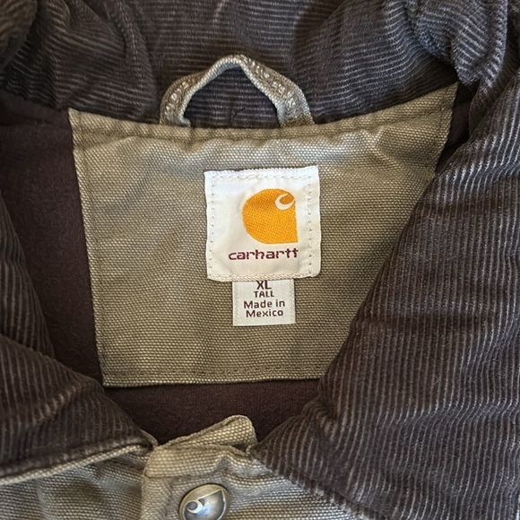 Carhartt Brown Fleece Lined Vest - Picture 2 of 5
